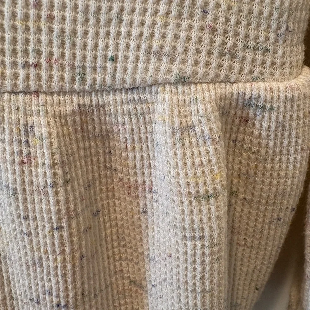 GAP Cream Waffle Weave Playsuit